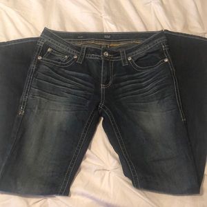 Straight cut jeans